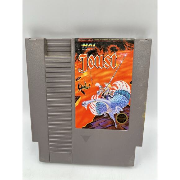 Joust NES (Nintendo Entertainment System) Tested - Picture 1 of 7